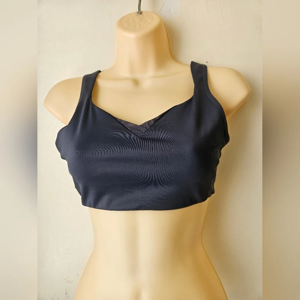 Brooks- Women's Black Sports Bra Sz 32D - Picture 3 of 12